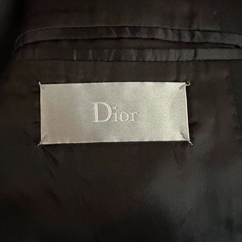 Dior Dior 18fw slogan white line stitching wool suit 2501-Nexta Size 48R - 5 Thumbnail