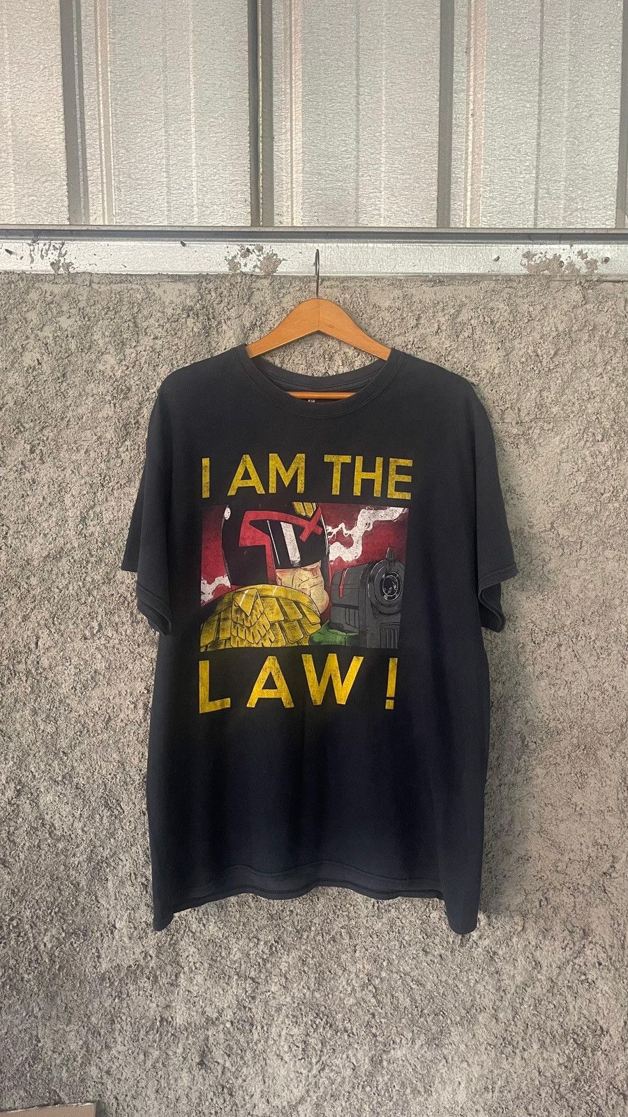 Vintage Judge Dreed “I Am The Law” Size US XL / EU 56 / 4 - 2 Thumbnail