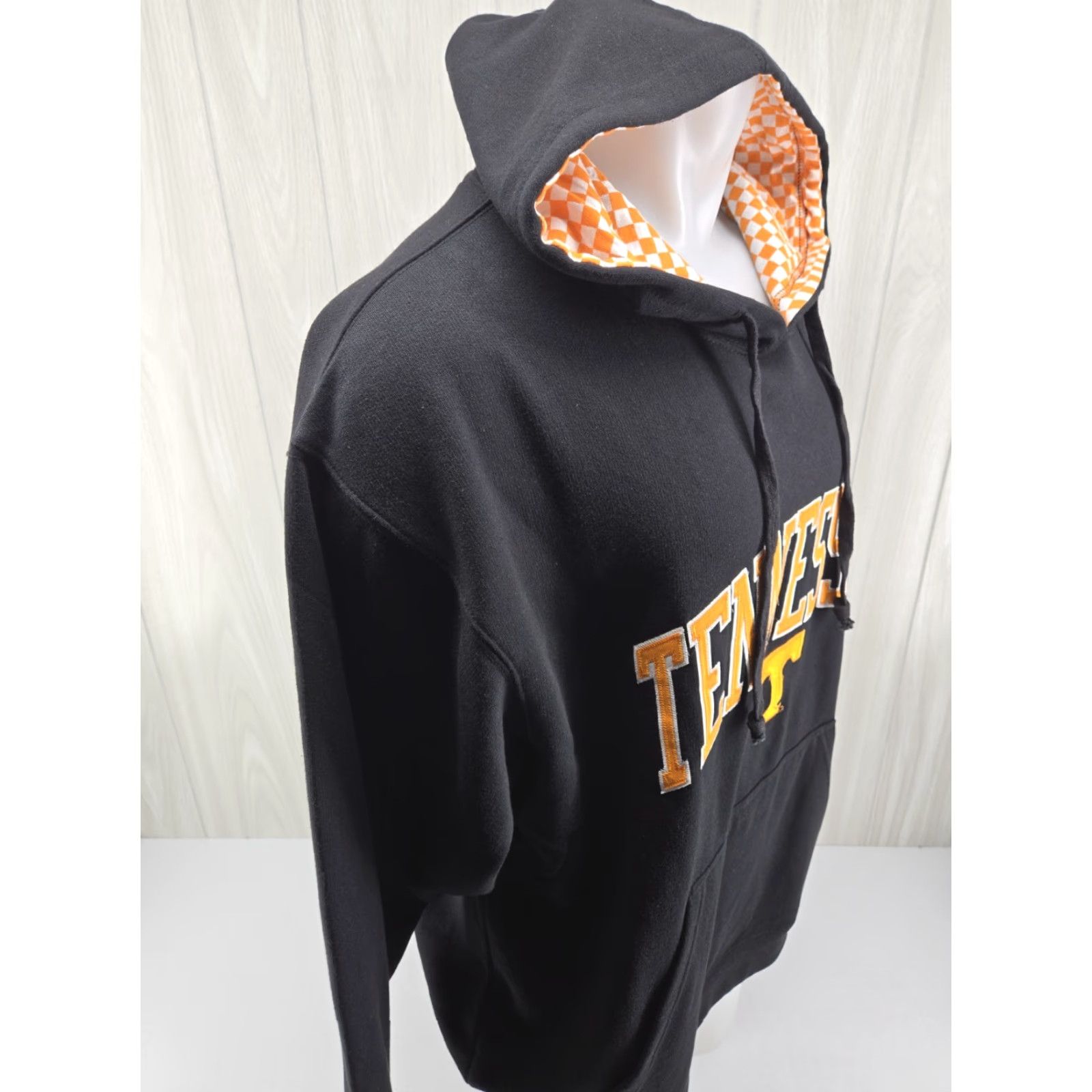 Vintage VINTAGE TENNESSEE HOODIE By PRESS BOX 2XL Black Spellout Logo Size US XXL / EU 58 / 5 - 7 Thumbnail
