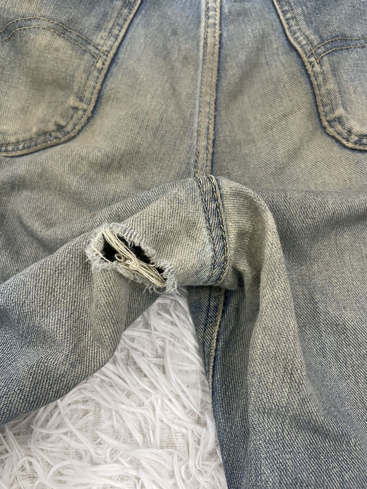 Lee Lee Riders Edwin Jeans Pant Rivet Button Scovill Size US 32 / EU 48 - 15 Thumbnail
