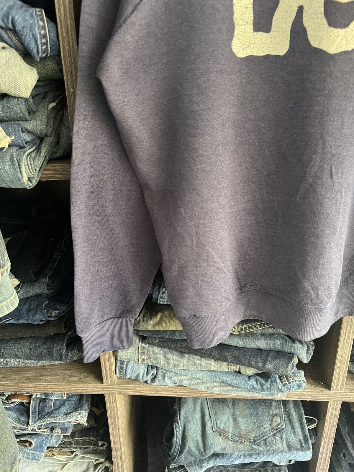 Lee 🔥Vintage Sun Faded Lee Made in Usa Crewneck Sweatshirt Size US M / EU 48-50 / 2 - 7 Thumbnail