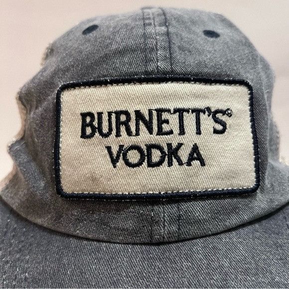 Other Burnett’s Vodka Adjustable Hat Cap mesh adjustable strap bea Size ONE SIZE - 2 Thumbnail