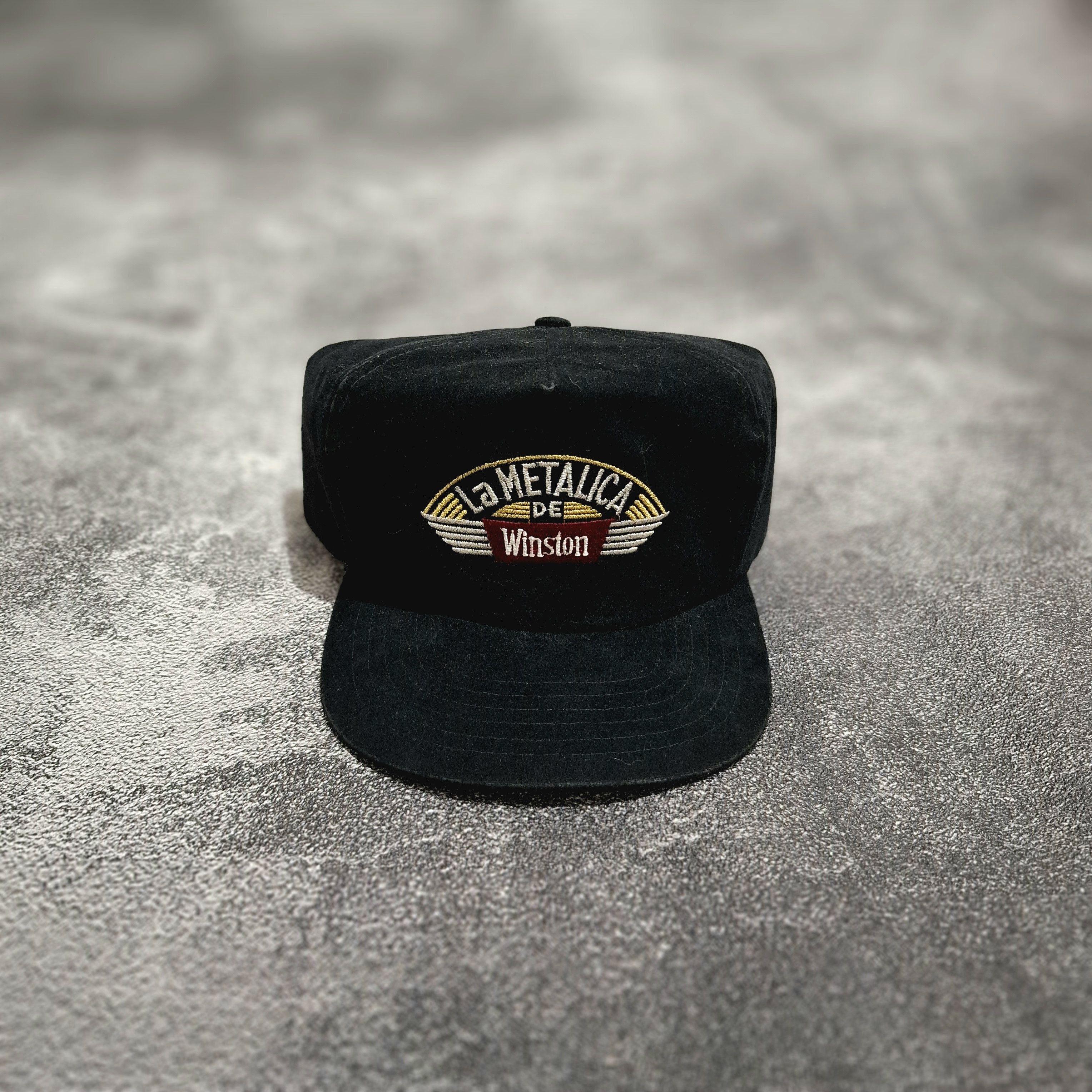 Vintage La Metalica De Winston Vintage Snap Back Hat Size ONE SIZE - 1 Thumbnail