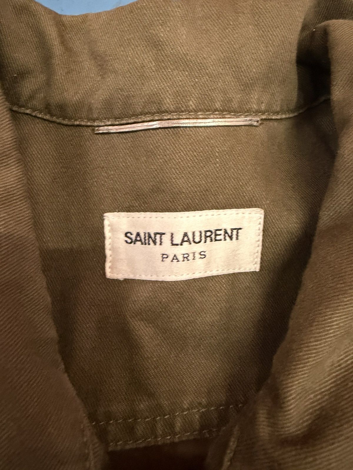 Saint Laurent Paris SAINT LAURENT SS15 EMBROIDERED SAFARI JACKET Size US M / EU 48-50 / 2 - 6 Thumbnail