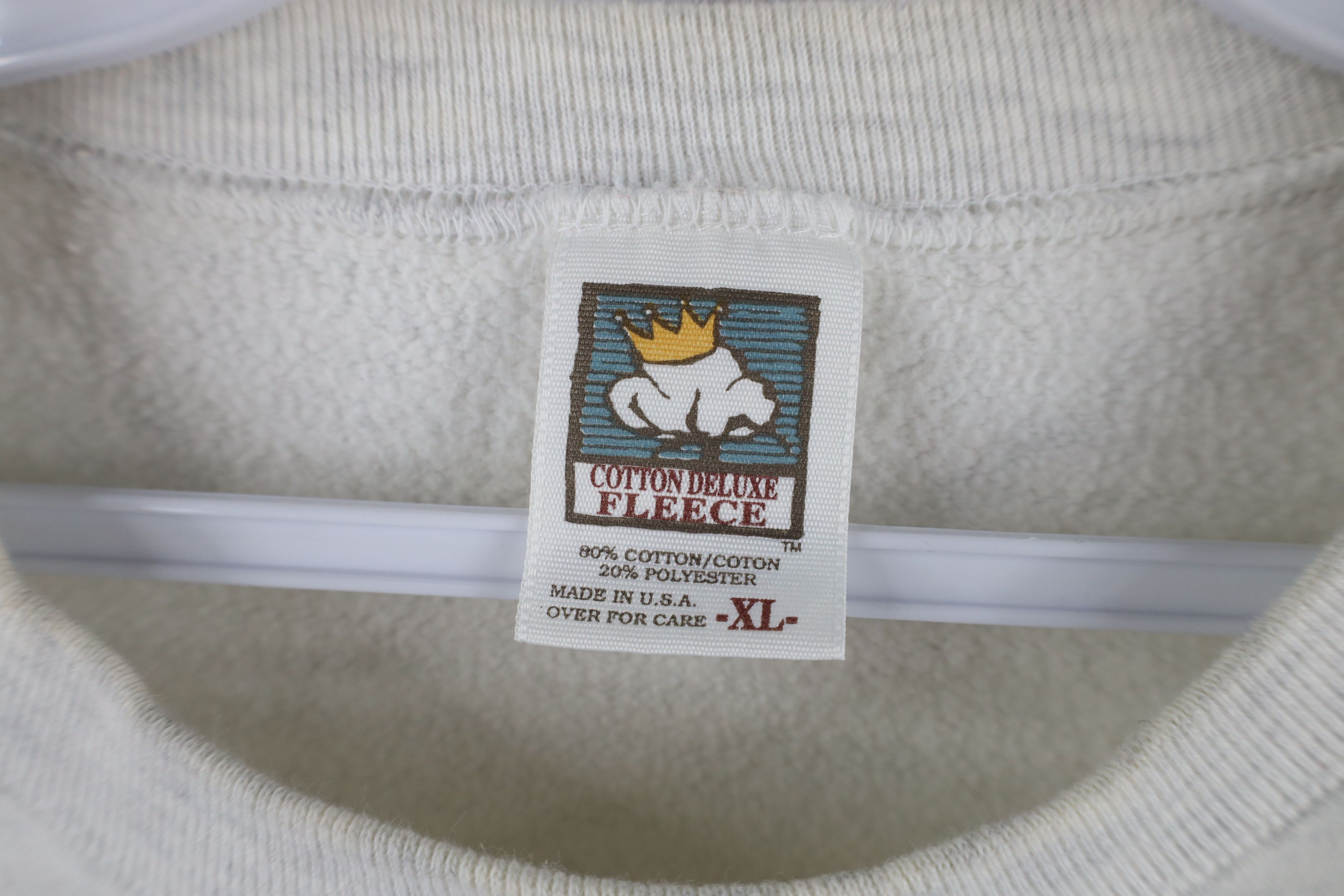 Vintage Vintage 90s Streetwear North Wisconsin Heavy Sweatshirt USA Size US XL / EU 56 / 4 - 8 Thumbnail