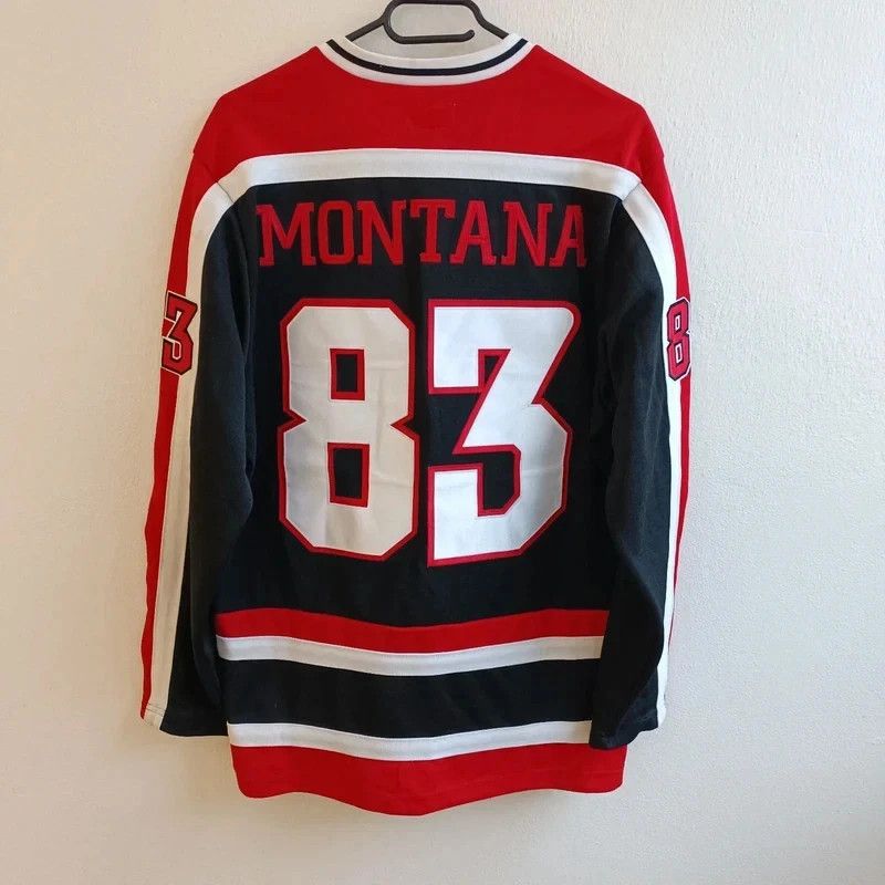 Supreme Supreme Scarface Tony Montana Black Red Hockey Jersey M 2017 Size US M / EU 48-50 / 2 - 11 Thumbnail
