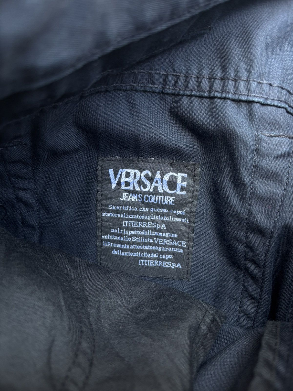 Versace Jeans Couture Versace Classic V 2 Black Pants Size 29" - 5 Thumbnail