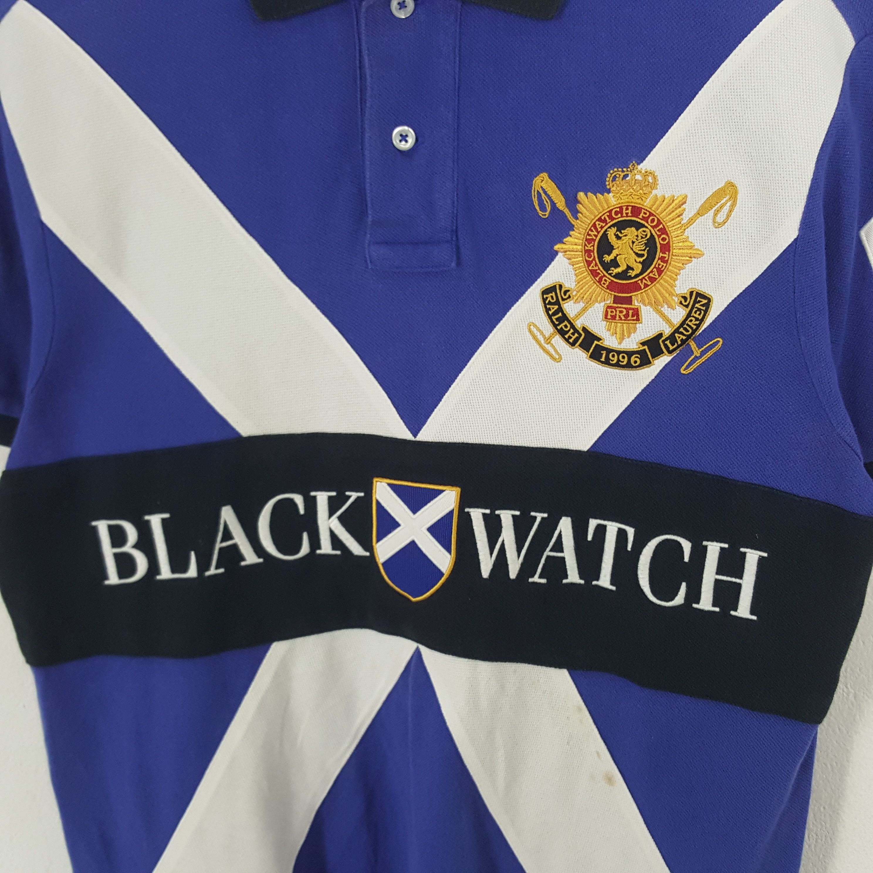 Polo Ralph Lauren × Vintage Vintage Black X Watch by Ralph Lauren Luxury Brand Polos Size US S / EU 44-46 / 1 - 2 Thumbnail
