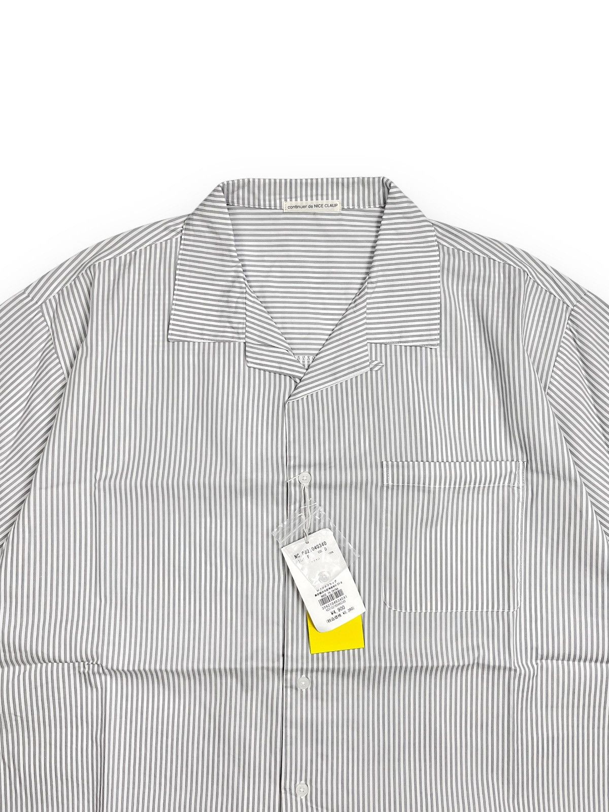 Japanese Brand BNWT Continuer De Nice Claup Striped Shirt Size US XXL / EU 58 / 5 - 2 Thumbnail