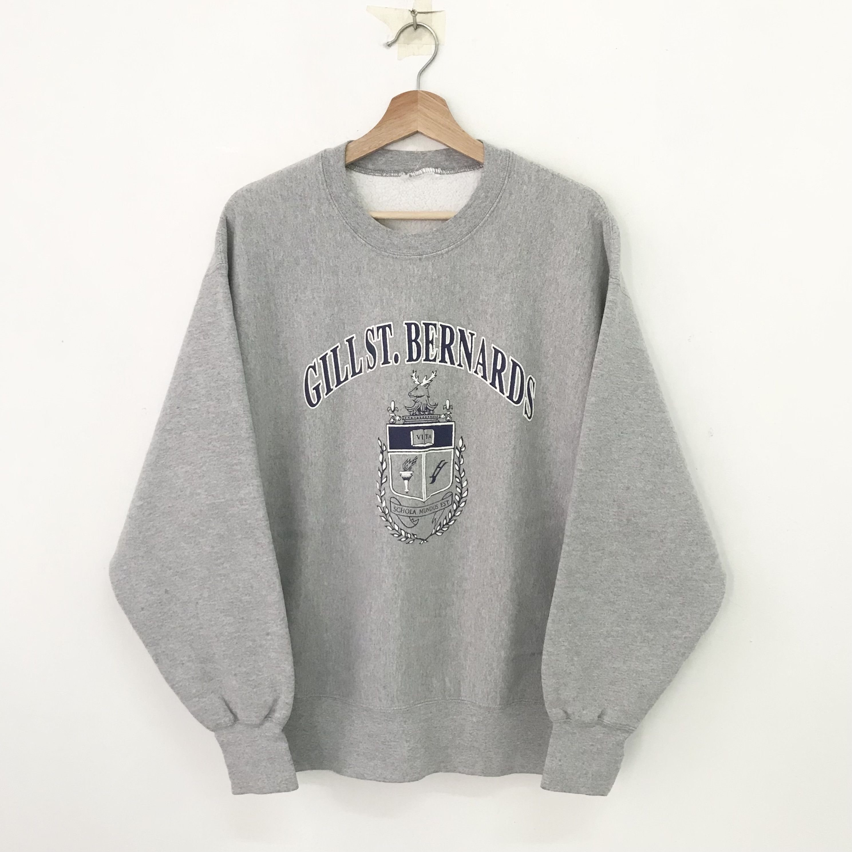 Japanese Brand Vintage Gill St. Bernards School - 68 Size US L / EU 52-54 / 3 - 1 Thumbnail