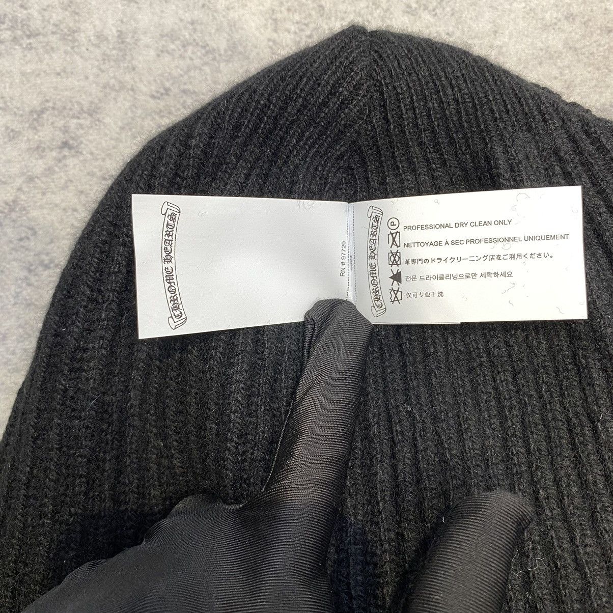 Chrome Hearts Chrome Hearts BIG DADDY cashmere beanie black Size ONE SIZE - 6 Thumbnail