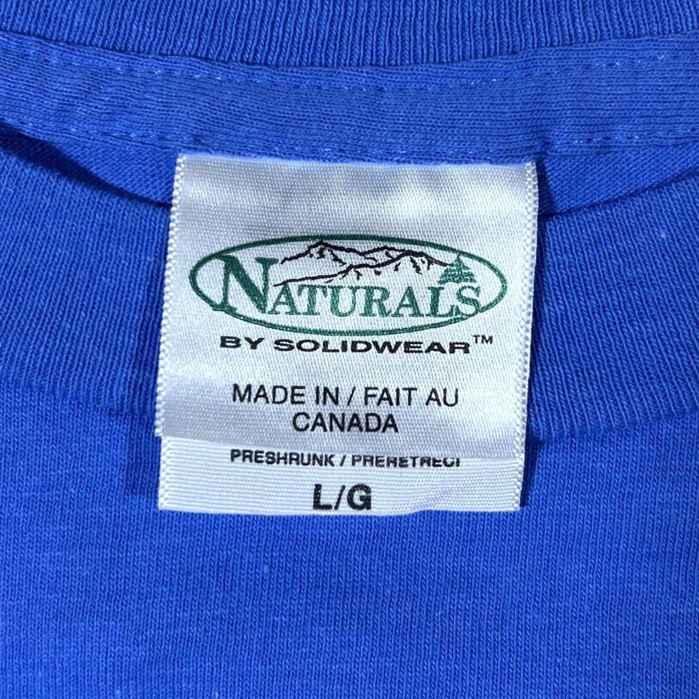 Vintage VINTAGE Port Dover Fishfest (2001) Canada Souvenir Graphic Blue Cotton T-Shirt Large Men Size US L / EU 52-54 / 3 - 4 Thumbnail