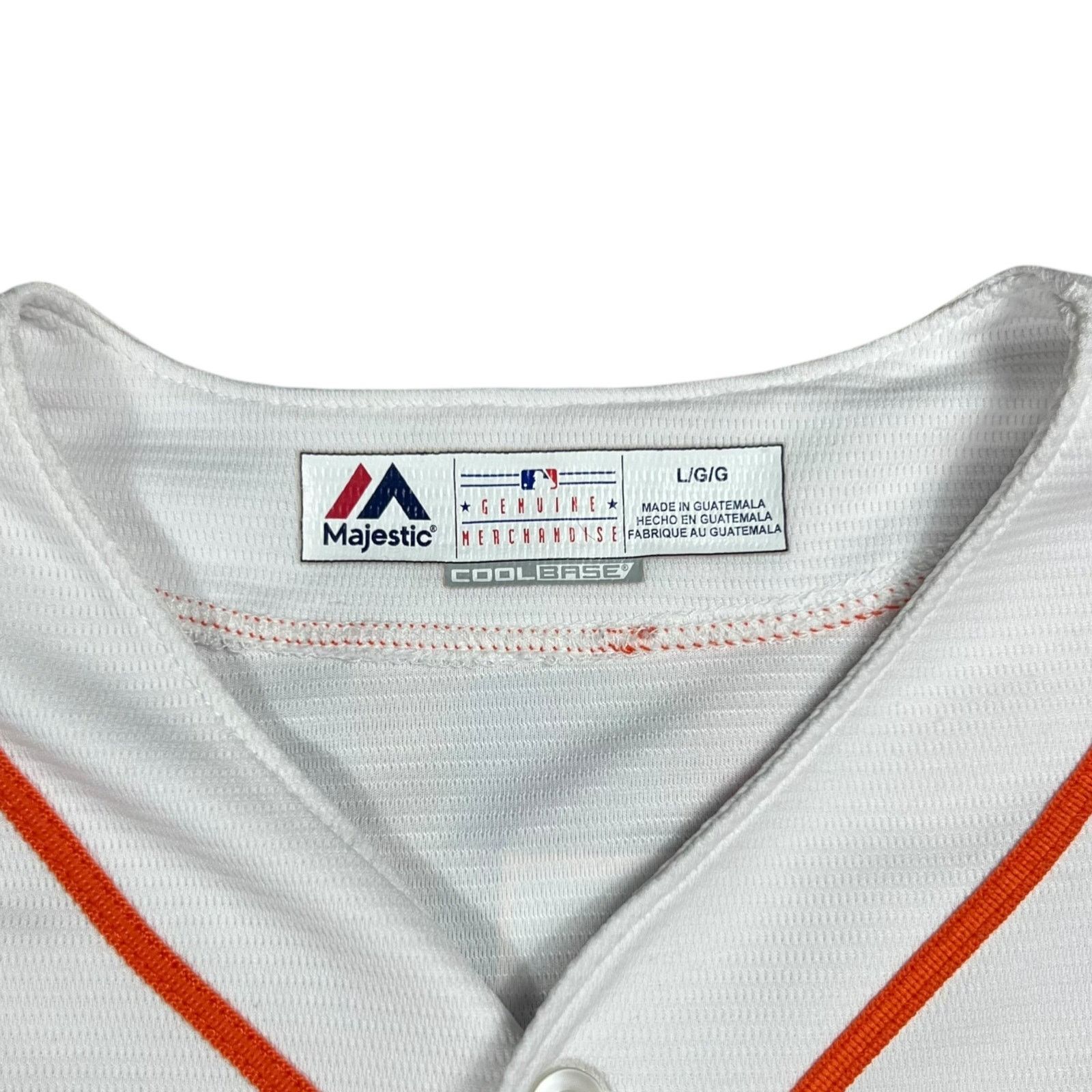 MLB × Majestic Majestic Houston Astros Alex Bregman World Series jersey Size US L / EU 52-54 / 3 - 7 Thumbnail