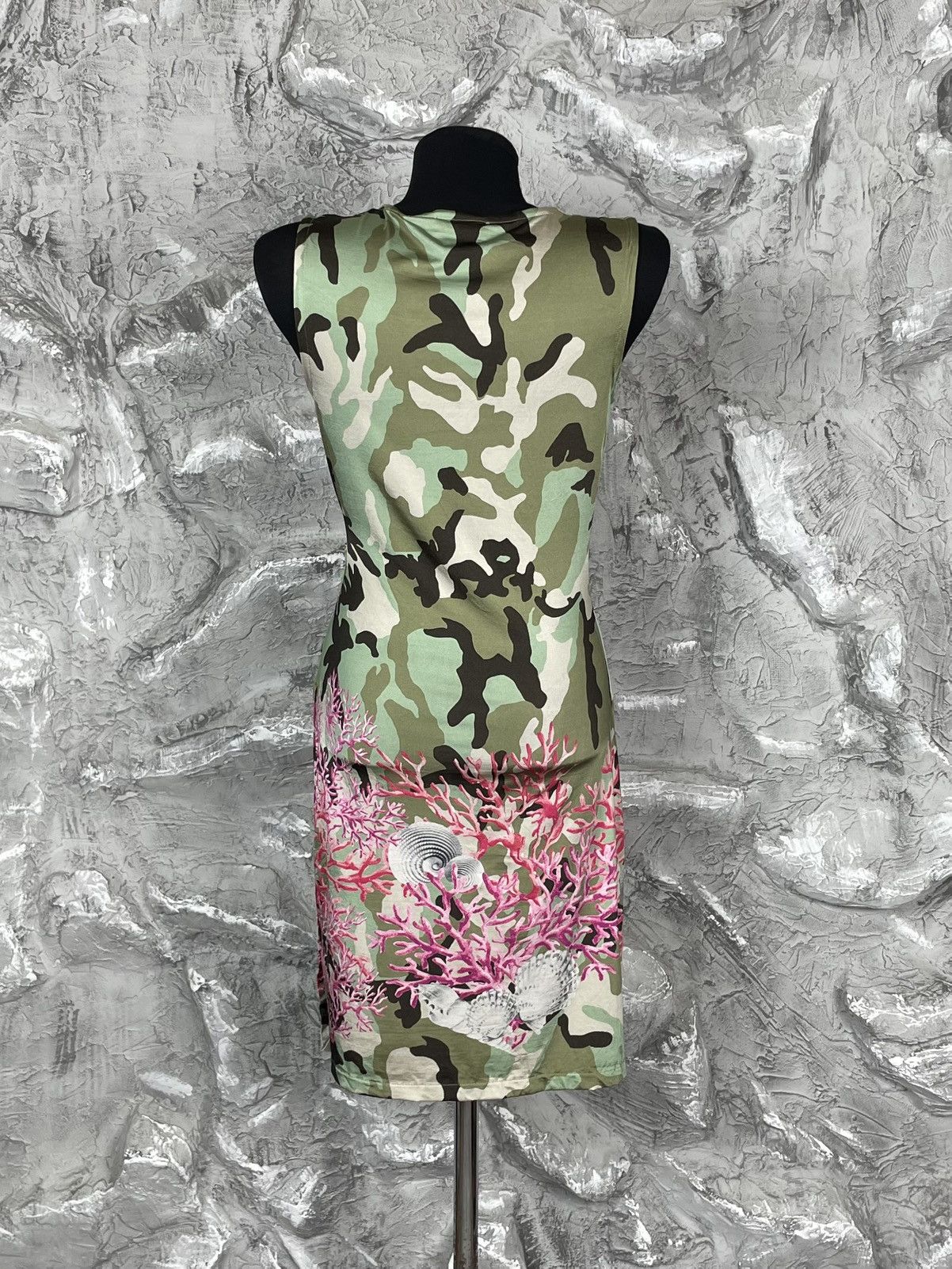 Blumarine Bluemarine Rare Vintage Dress Camo / Corrals Pattern Y2K Size S / US 4 / IT 40 - 4 Thumbnail