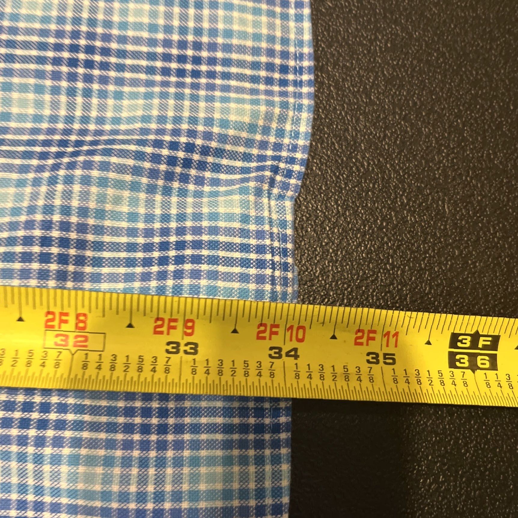 Peter Millar VINTAGE Peter Millar Mens Blue Plaid Long Sleeve Button Front Shirt L EUC Size US L / EU 52-54 / 3 - 4 Thumbnail