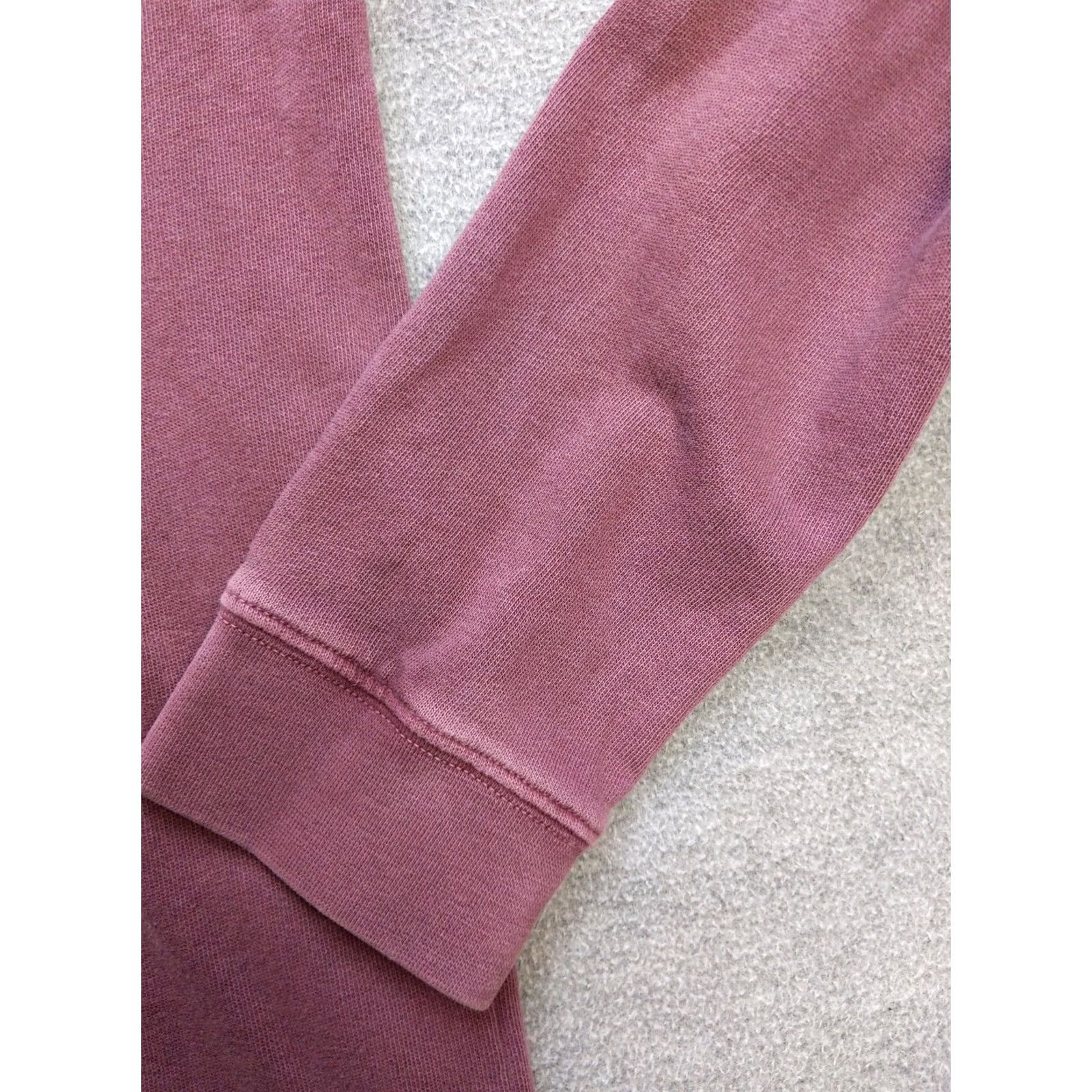 Lucky Brand Lucky Brand Sweater Womens Large Burgundy Floral Embroidered Crewneck Pullover Size L / US 10 / IT 46 - 2 Thumbnail