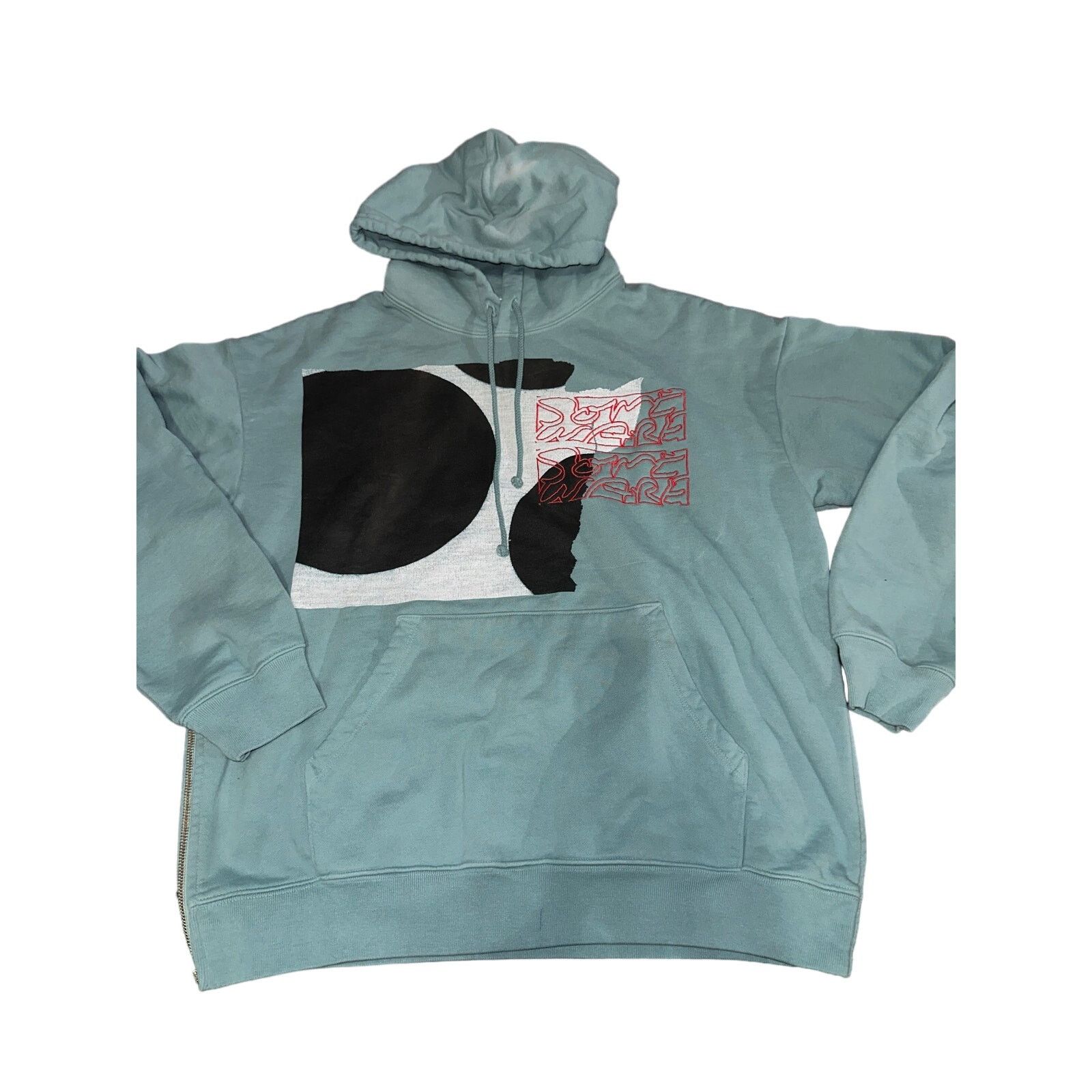 Japanese Brand Some Ware - Logo-Embroidered Organic Loopback Cotton - Green Size US L / EU 52-54 / 3 - 2 Thumbnail