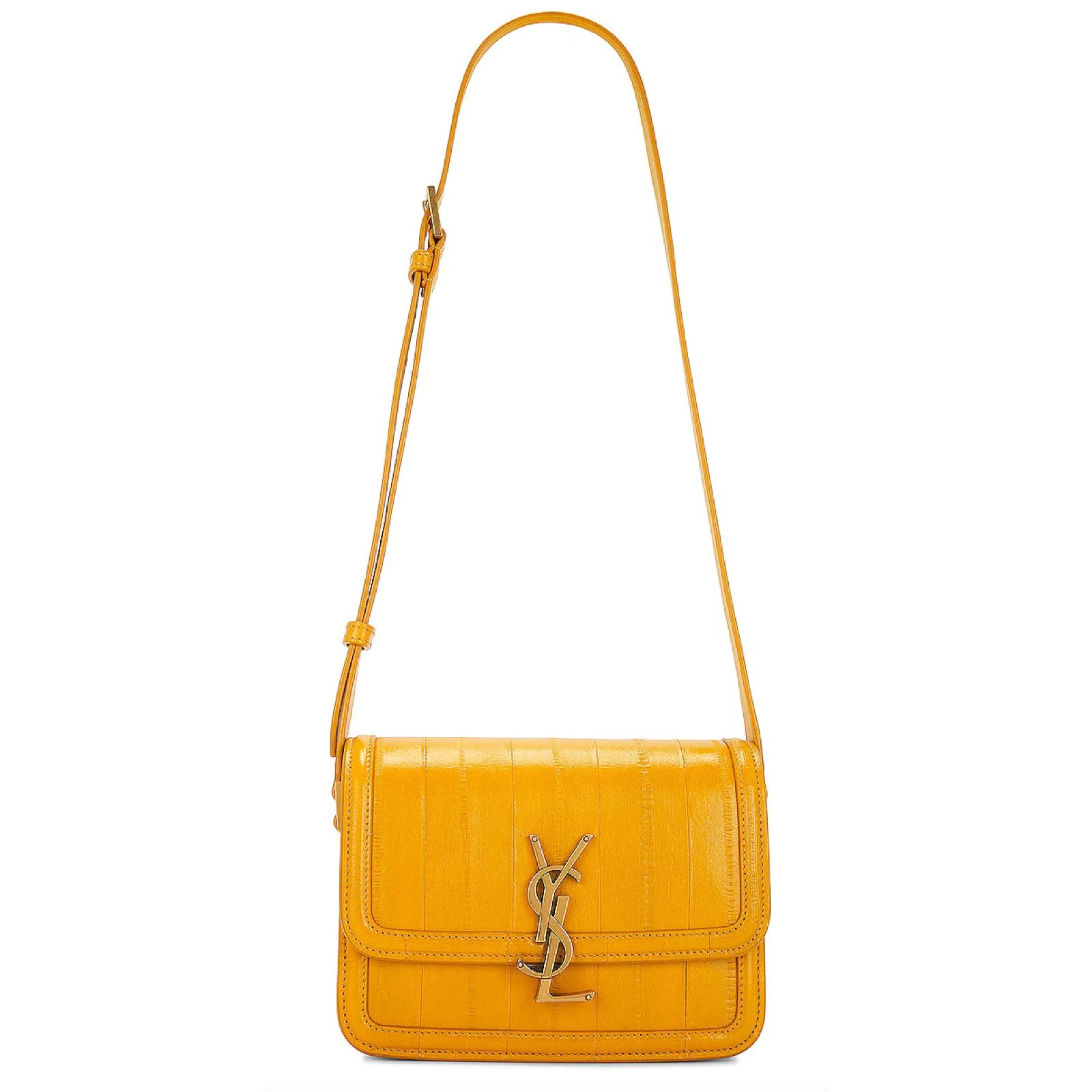 Yves Saint Laurent Saint Laurent Yellow Leather Satchel Shoulder Bag Size ONE SIZE - 3 Thumbnail