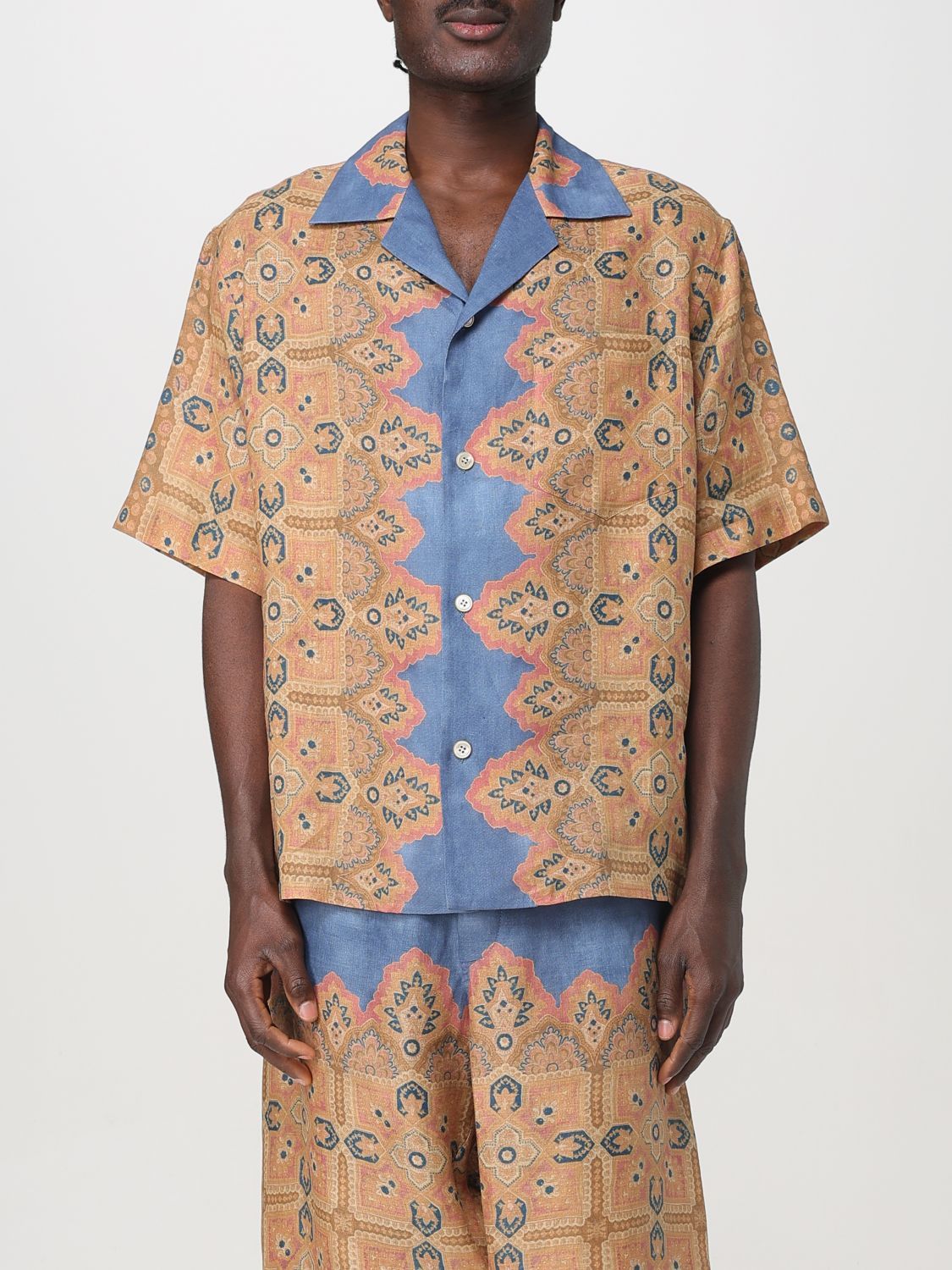 Valentino Valentino Shirt Men Multicolor Size US L / EU 52-54 / 3 - 1 Thumbnail