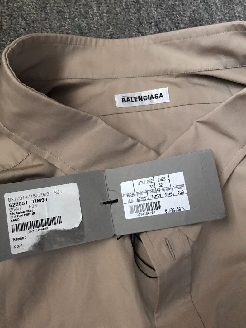 Balenciaga Balenciaga Short Sleeve Shirt for Men and Women-2505 Size US M / EU 48-50 / 2 - 4 Thumbnail
