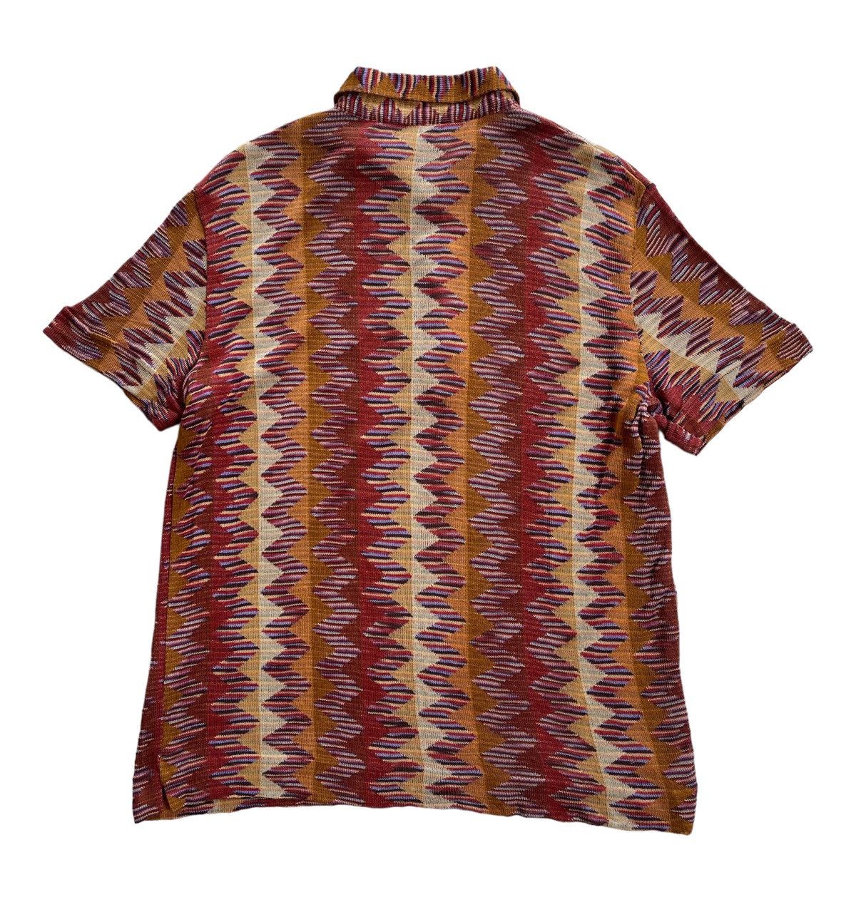Missoni Vintage Missoni Polos Knitted Luxury Shirt Size US M / EU 48-50 / 2 - 4 Thumbnail