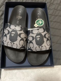 Bape Bape x Coach Slides | Grailed