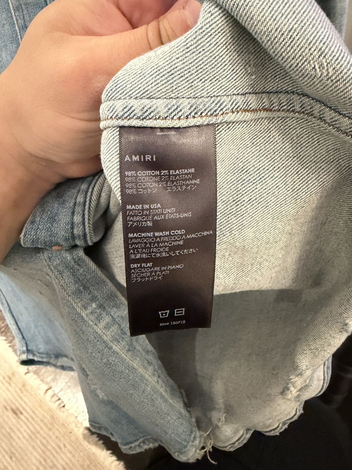 Amiri Amiri Denim Jacket Size US M / EU 48-50 / 2 - 4 Thumbnail