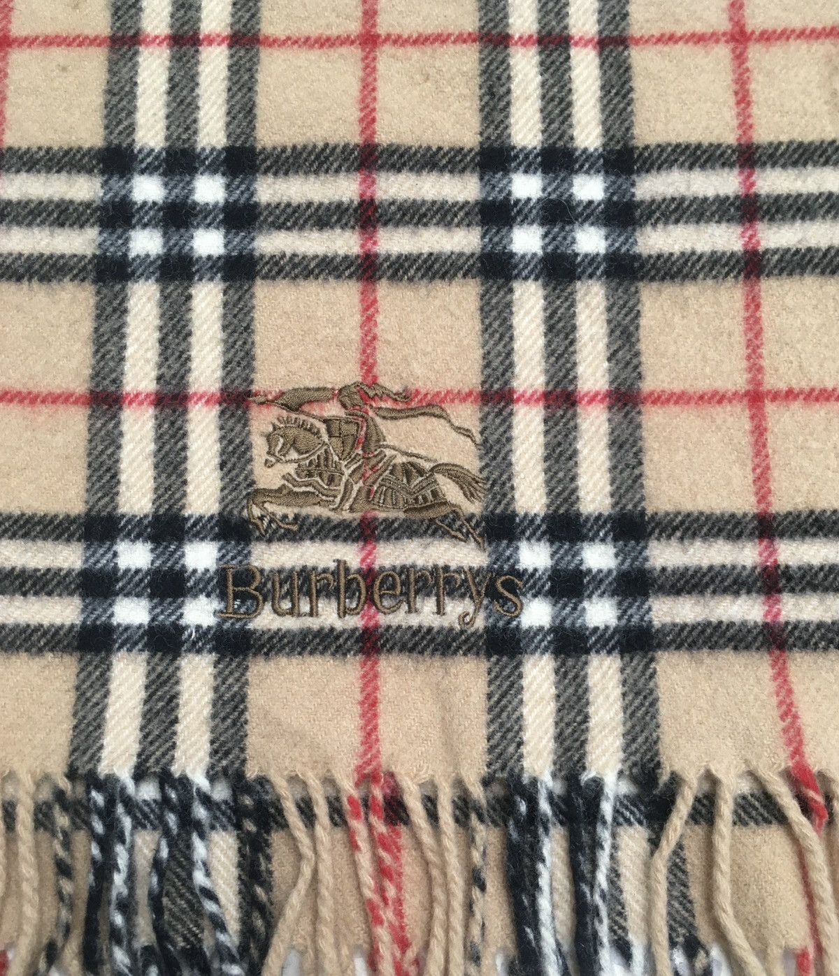 Burberry Rare Design Vintage Brand Burberry's England Scarves 1990s Size ONE SIZE - 4 Thumbnail