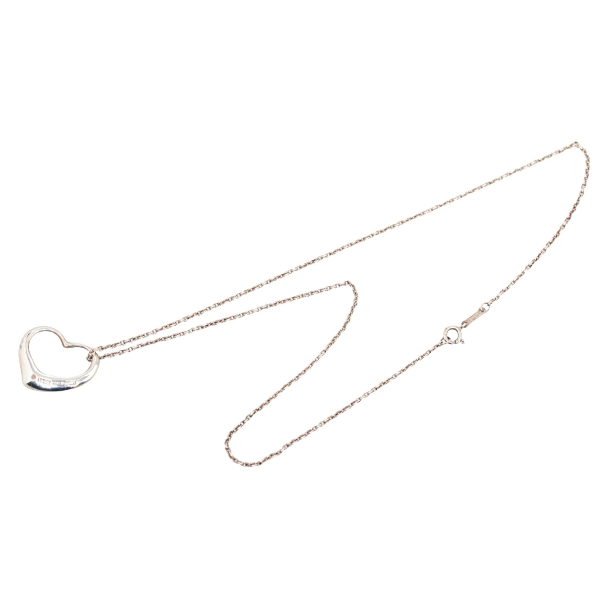Tiffany & Co. Tiffany & Co Open Heart necklace Size ONE SIZE - 1 Thumbnail