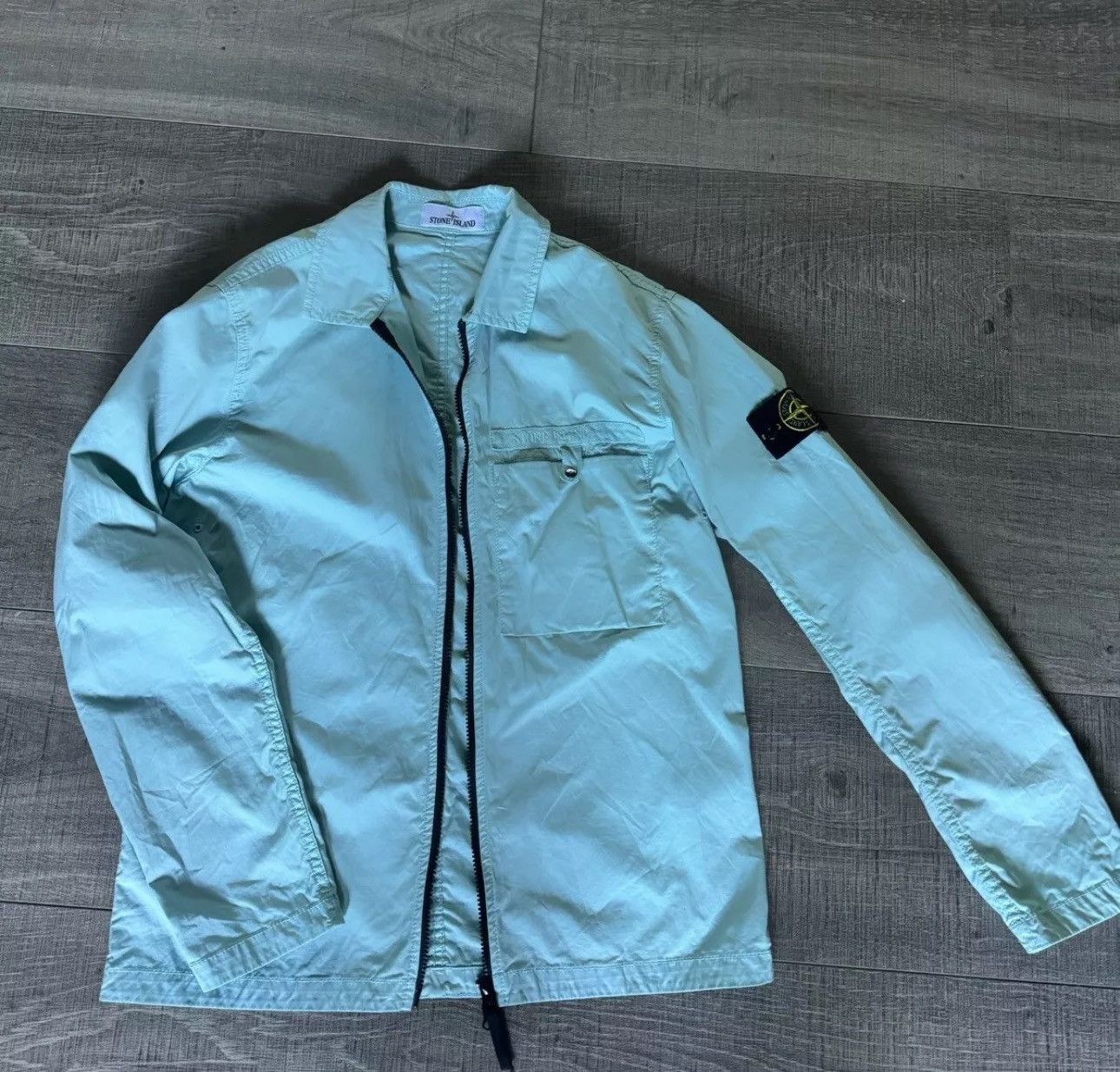 Stone Island STONE ISLAND SUPIMA COTTON SHIRT JACKET S Size US M / EU 48-50 / 2 - 2 Thumbnail