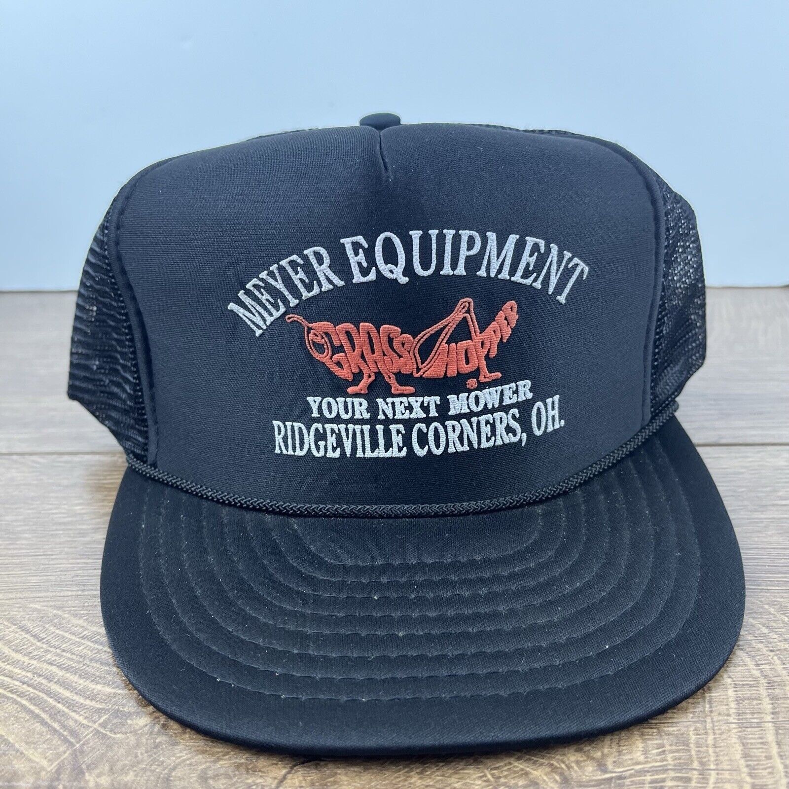Other Meyer Equipment Hat Ridgeville Corners Black Adjustable Hat Size ONE SIZE - 2 Thumbnail