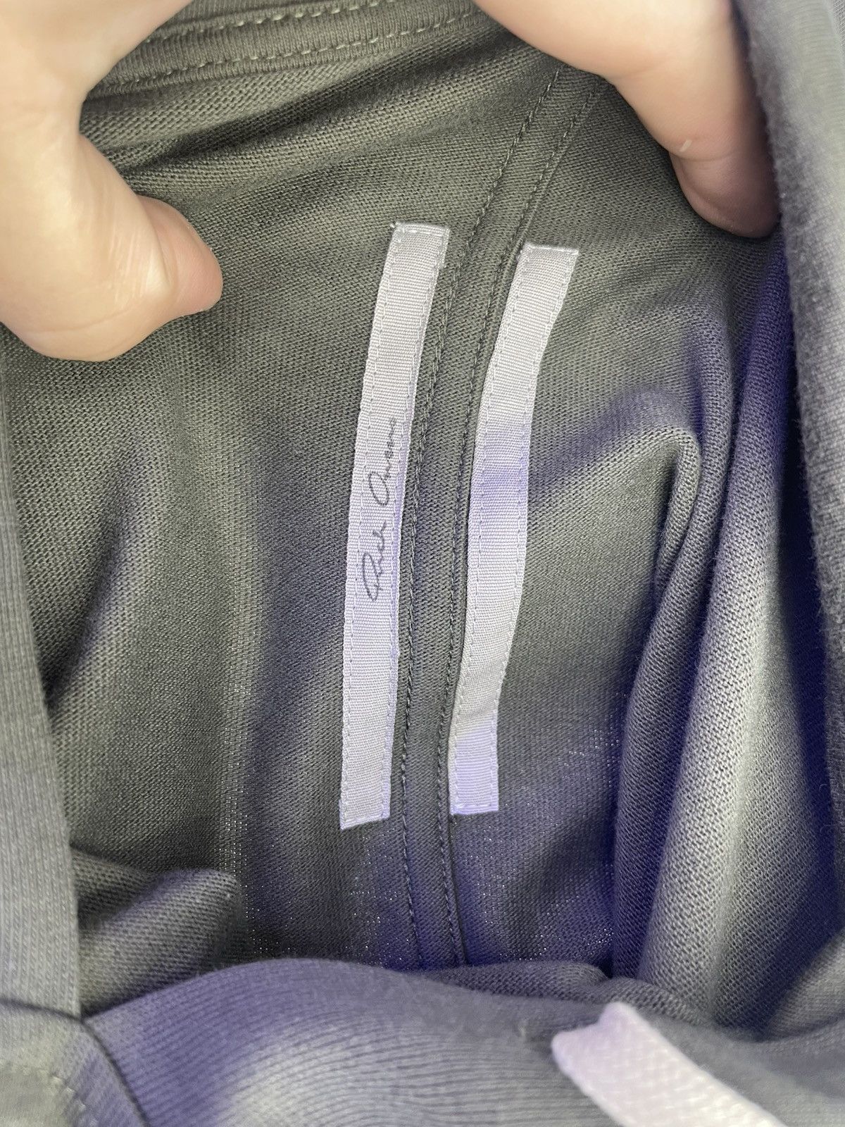 Rick Owens Rick Owens hoodie (olive) Size US XS / EU 42 / 0 - 3 Thumbnail
