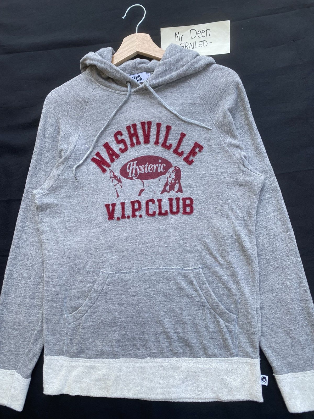 Hysteric Glamour Rare HYSTERIC GLAMOUR His Girl Pullover Hoodie Size US M / EU 48-50 / 2 - 4 Thumbnail