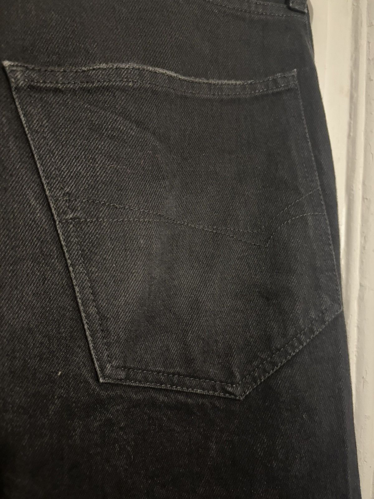 Balenciaga Balenciaga Straight-Leg Distressed Organic Jeans Size US 32 / EU 48 - 10 Thumbnail