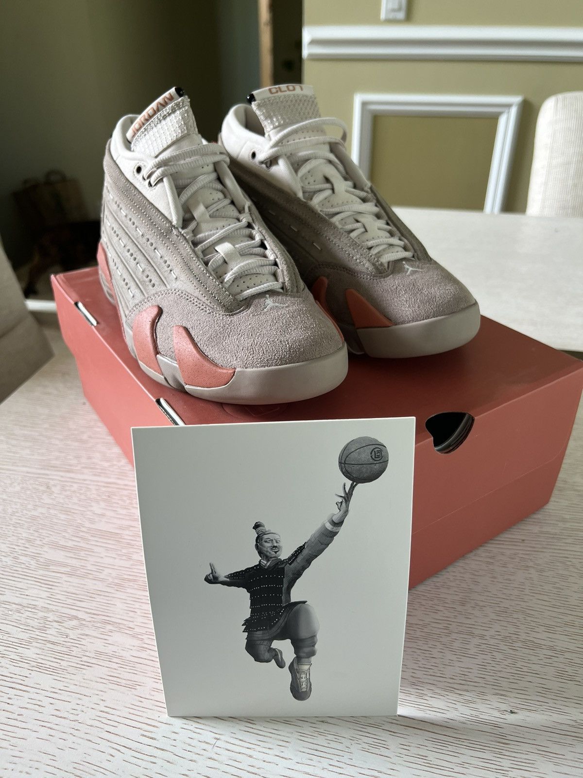 Jordan 14 Low x Clot