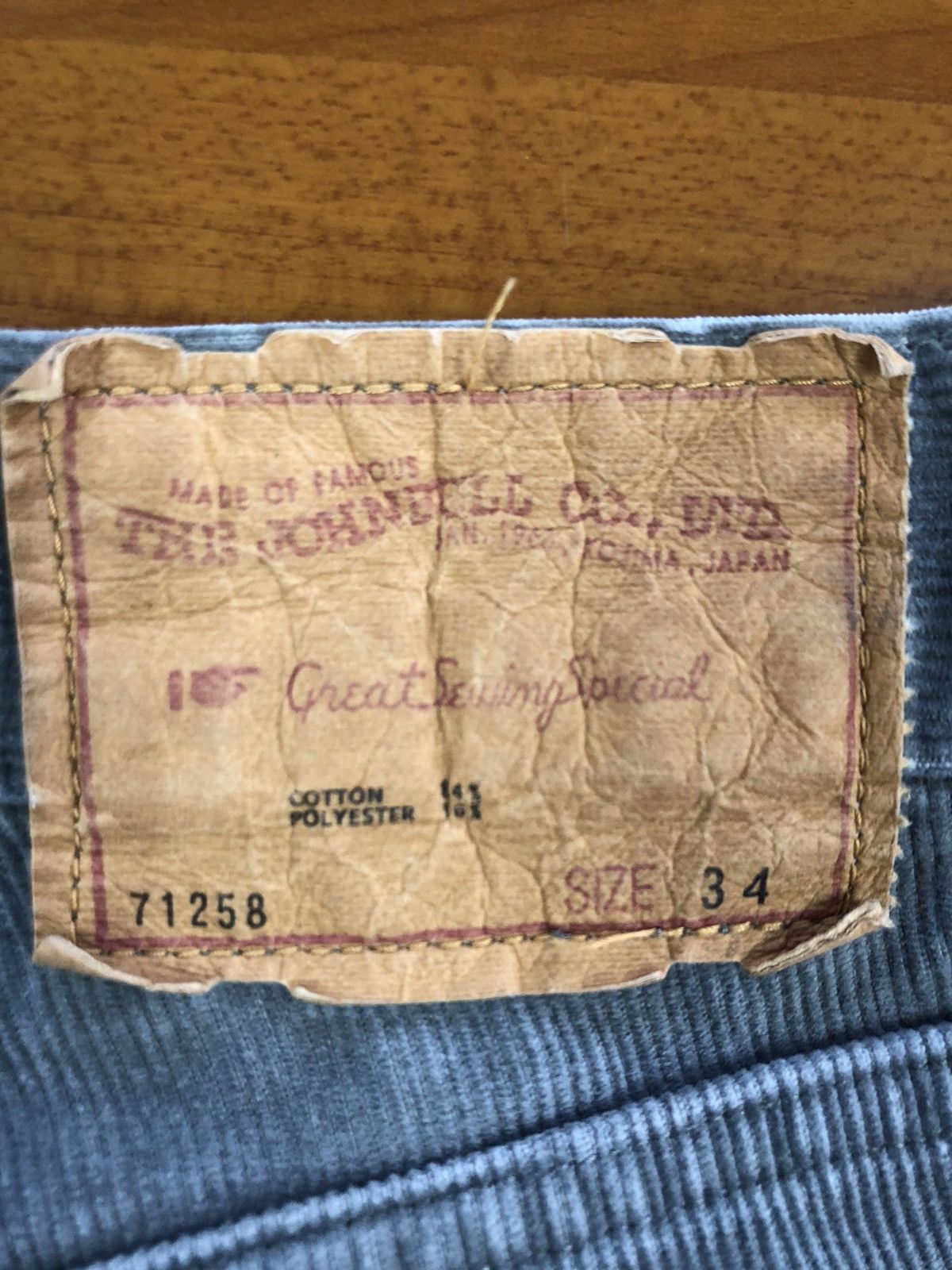John Bull Corduroy Jeans