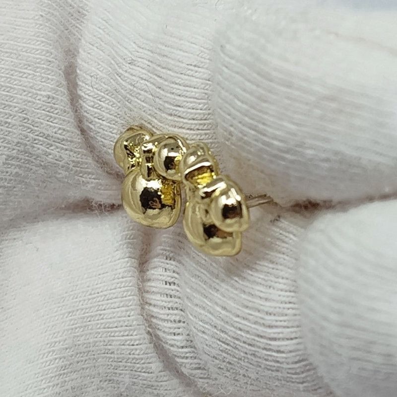 Disney Disney Minnie Mouse Gold Tone Stud Earrings Size ONE SIZE - 7 Thumbnail