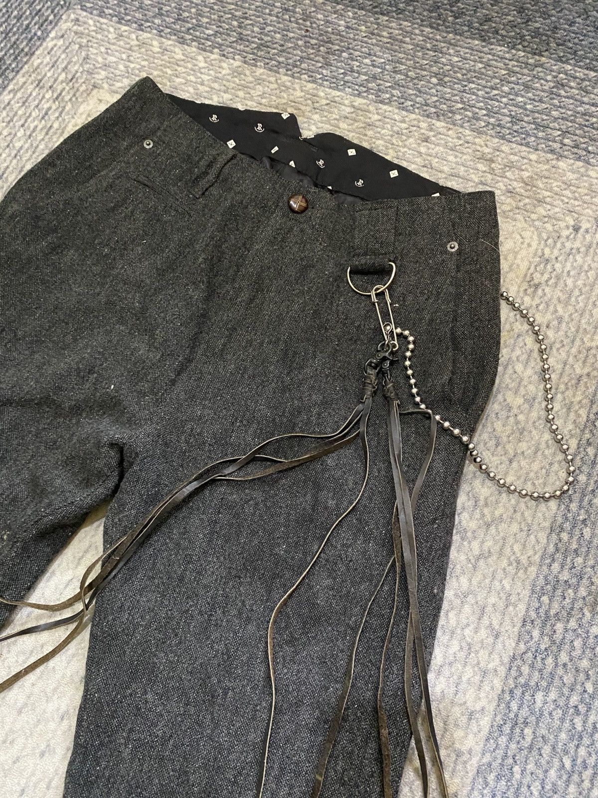Japanese Brand × PPFM × Seditionaries PPFM DISTRESSED 'DESTRUCT' PANT Size US 32 / EU 48 - 4 Thumbnail
