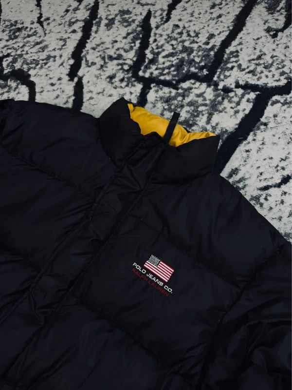 Ralph Lauren Vintage Polo Ralph Lauren down jacket black XXL logo Size US XXL / EU 58 / 5 - 3 Thumbnail