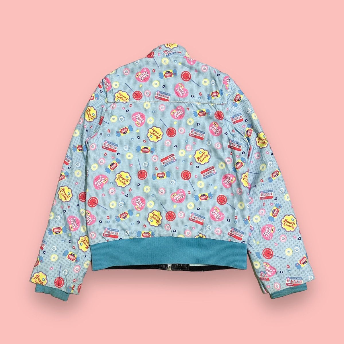 Angel Blue × Hysteric Glamour × Japanese Brand 1990s Angle Blue - Reversible Puffer Jacket Size US S / EU 44-46 / 1 - 2 Thumbnail