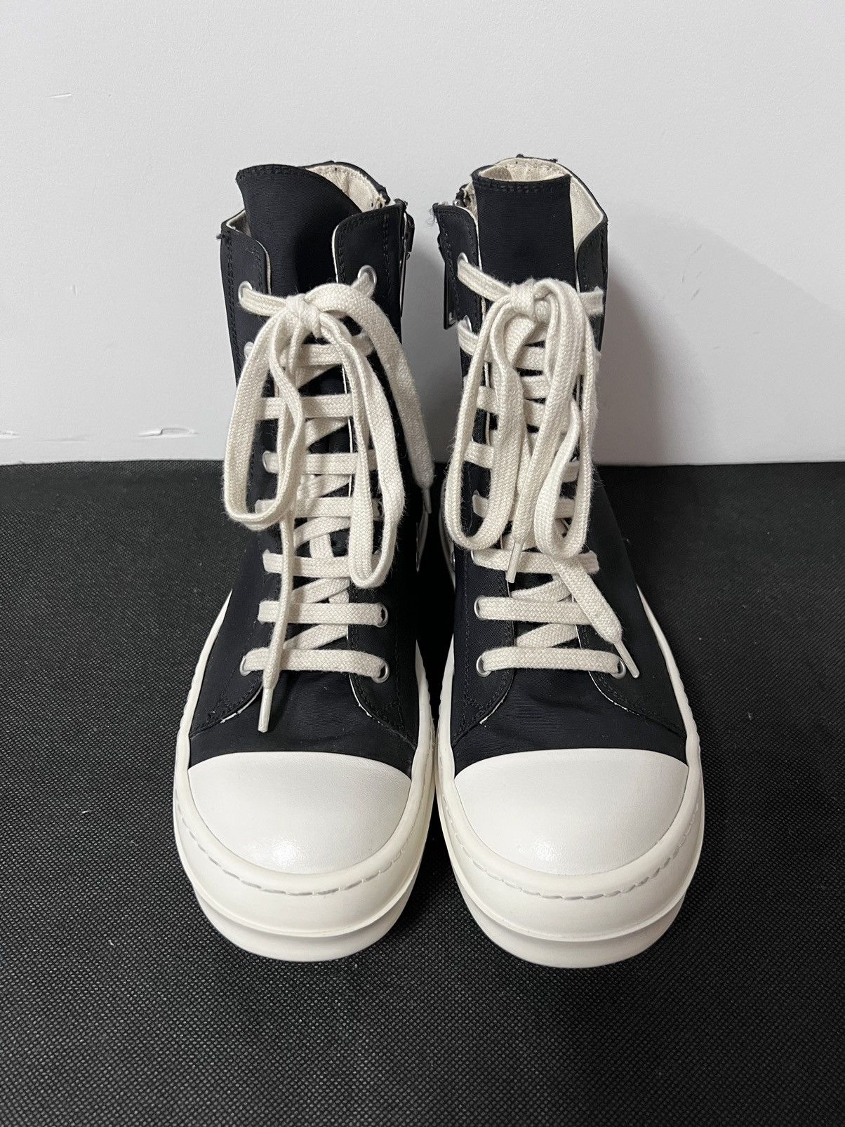 Rick Owens Drkshdw Rick owens ramones drkshdw high top sneakers sz37 Size US 7 / IT 37 - 3 Thumbnail