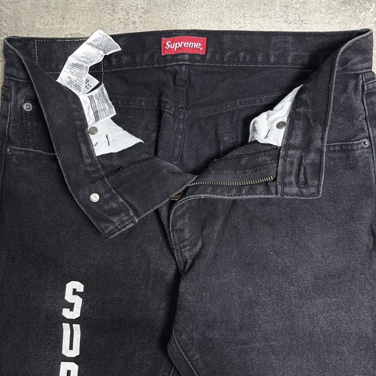 Levi's × Supreme Levi's X Supreme Blackwash Jeans Size US 31 - 6 Thumbnail