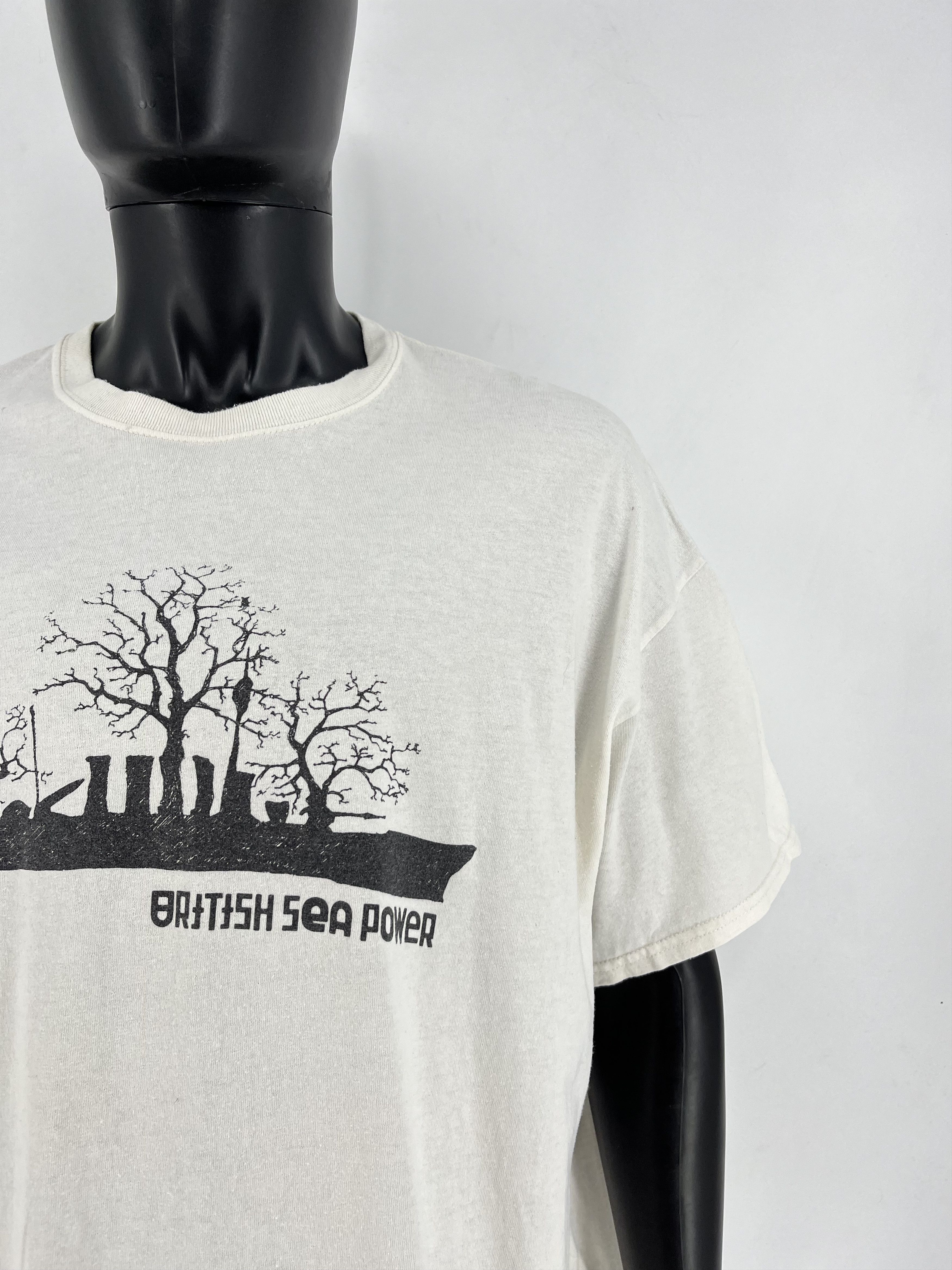 Band Tees × Vintage British Sea Power T Shirt like Shoegaze Britpop Sonic Youth Size US XXL / EU 58 / 5 - 7 Thumbnail