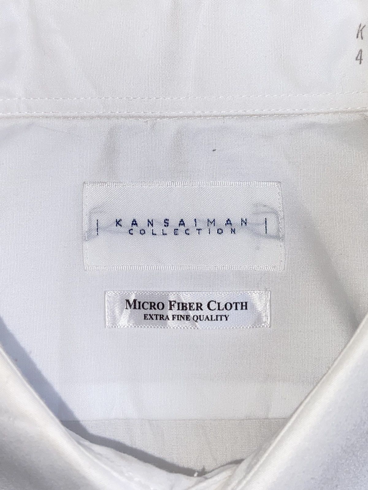 Japanese Brand × Kansai Yamamoto × Seditionaries KANSAI MAN Micro Fiber Cloth White Shirt Size US L / EU 52-54 / 3 - 11 Thumbnail