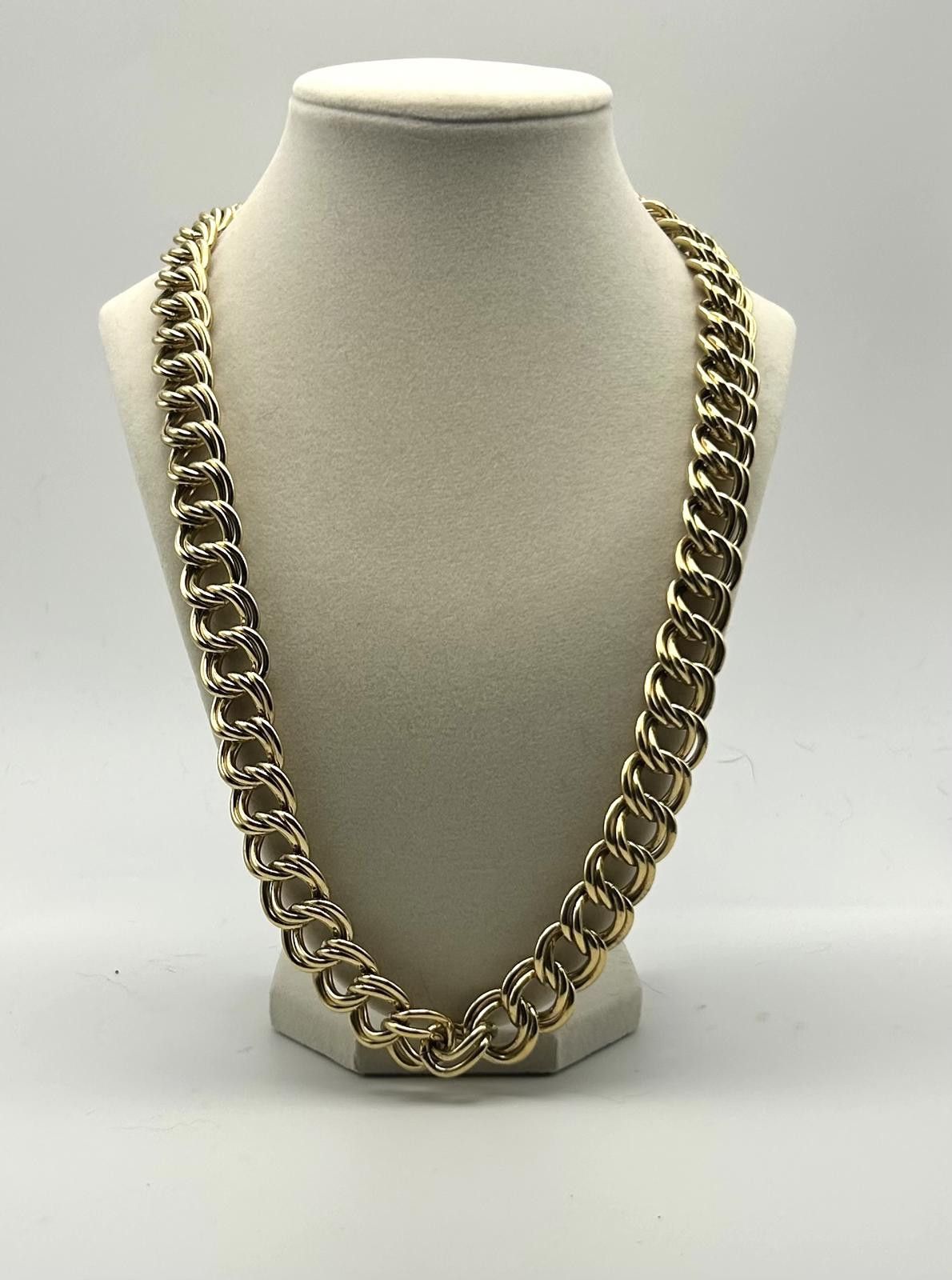 Givenchy Vintage Givenchy Necklace Gold Tone Link 80s Signed Couture Size ONE SIZE - 5 Thumbnail