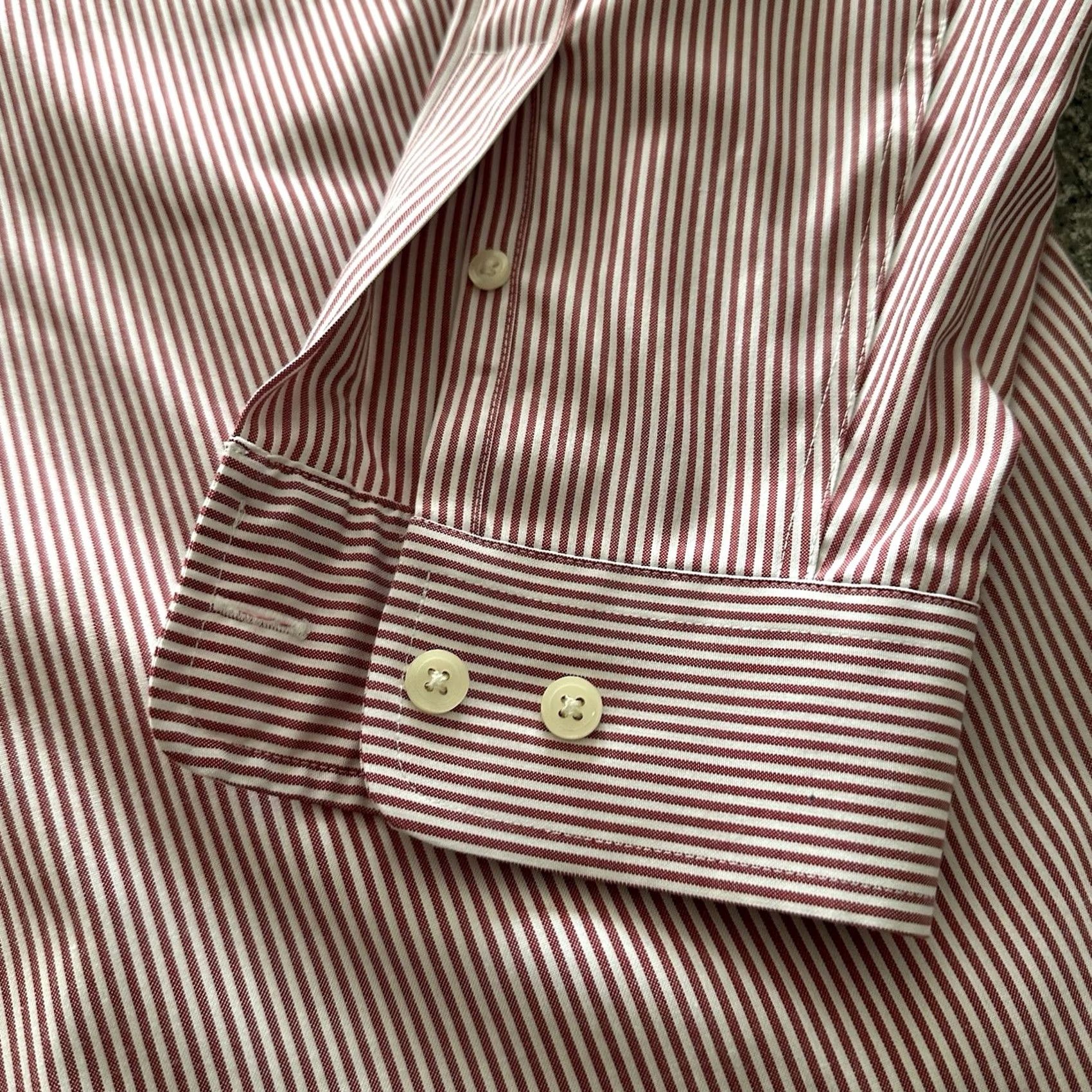 Eddie Bauer Eddie Bauer Striped Button-Up Shirt Mens L Red Wrinkle Free Size US L / EU 52-54 / 3 - 4 Thumbnail