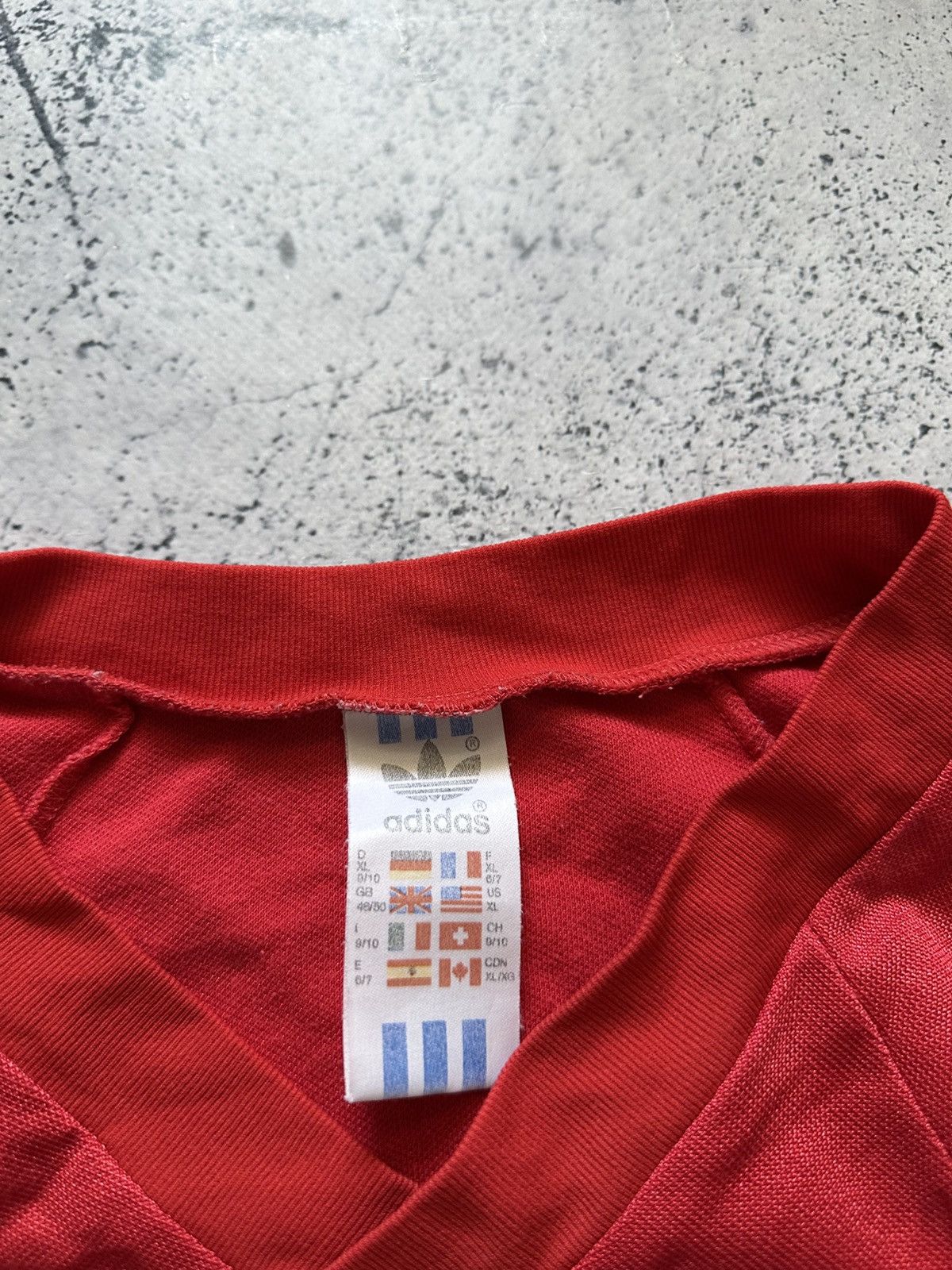 Adidas Vintage 90s Adidas UK Soccer Jersey Oversized Fit Y2K USA Size US XL / EU 56 / 4 - 5 Thumbnail