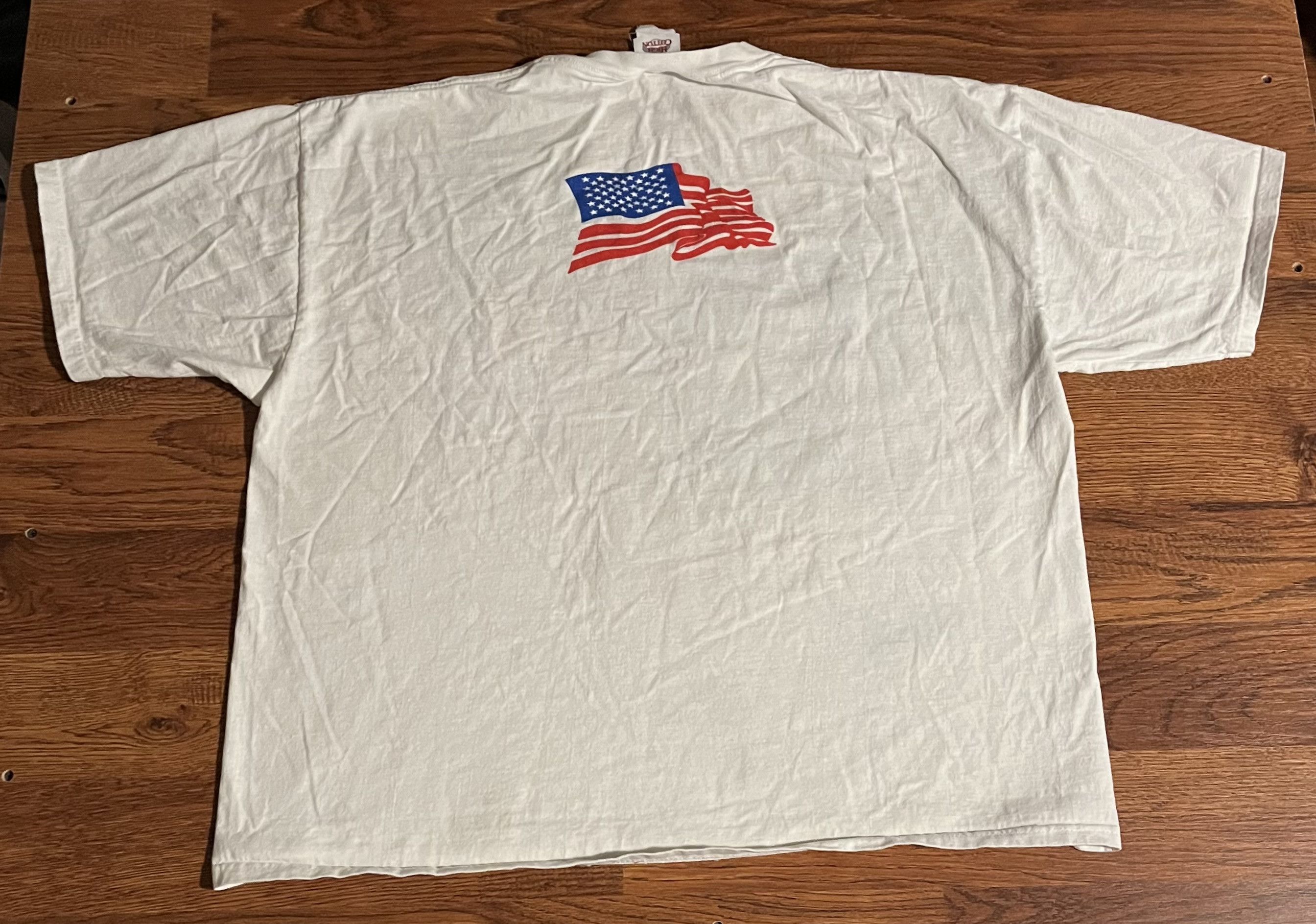 Other Vintage Jerzees 9/11 Memorial God Bless America Twin Towers Size US XL / EU 56 / 4 - 2 Thumbnail