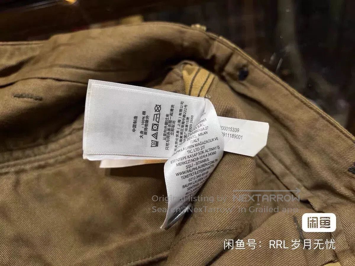 RRL Ralph Lauren RRL Cargo Pants by Ralph Lauren. Size US 29 - 4 Thumbnail