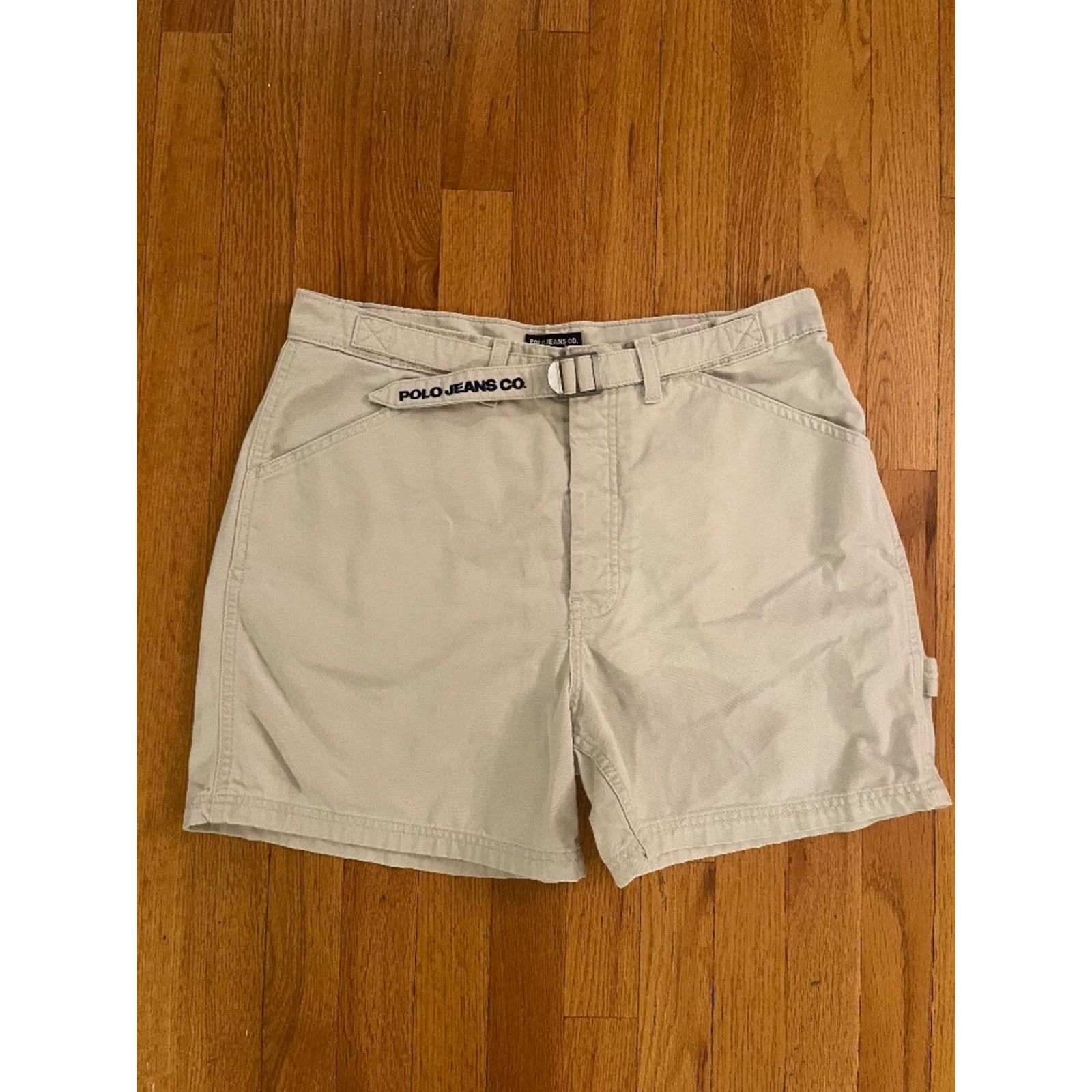 Polo Ralph Lauren Vintage Polo Jeans Co Ralph Lauren Khaki Utility Shorts Size 36" / US 14 / IT 50 - 1 Thumbnail